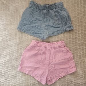 GAP Baby Pink Smocked Top